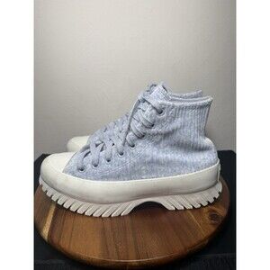 Converse Chuck Taylor All Star 2 Shoes Size 9W Blue Lugged High Top A01347C